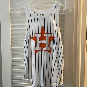 PINK Houston Astros tank